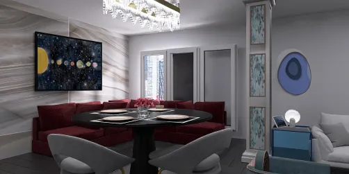 Las Vegas Condo Dining Nook 