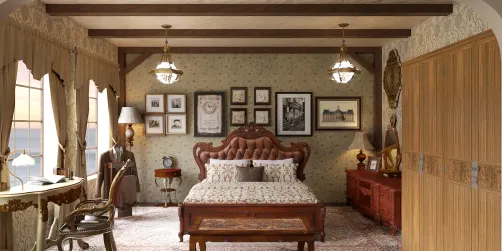 A gentleman's bedroom 