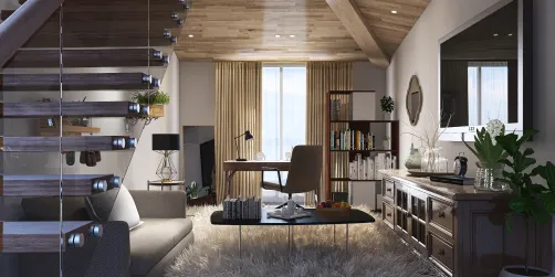 Basement office