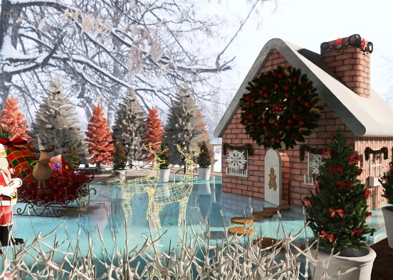 My Gingerbread House Design Rendering