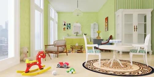 A Parisian home interior