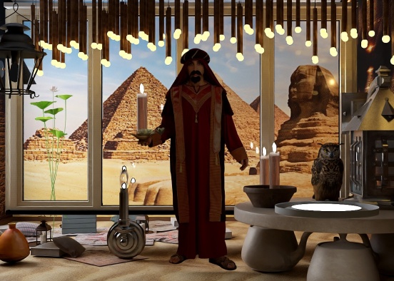 A trip to Egypt! Design Rendering