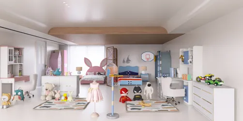 one room two rooms!
cute boys and girls room🩵🩷