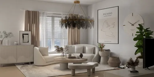 The living room that I would like to live in