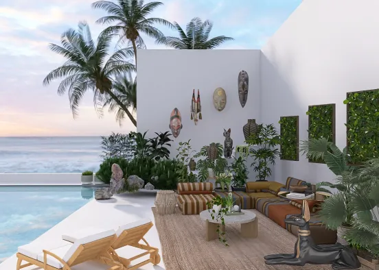 # Mystical garden Renderização de Design