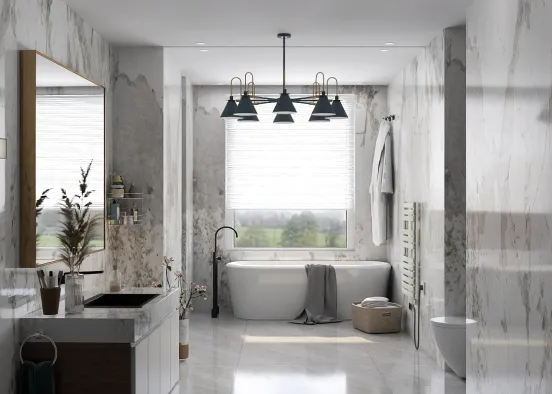 bathroom 🫧🧺 Design Rendering