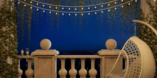 Balcony Light 🌃🩵