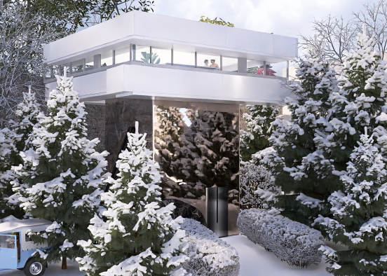 Holiday's in the pine mountains. Design Rendering