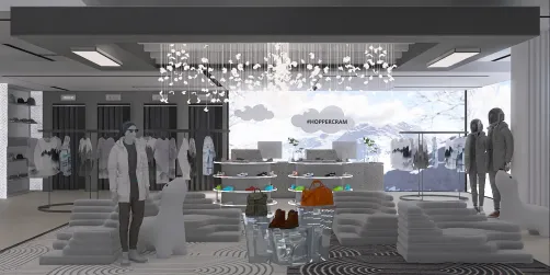 Winter clothing shop 🗻