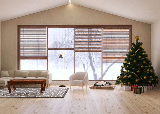 Winter Home Design Rendering