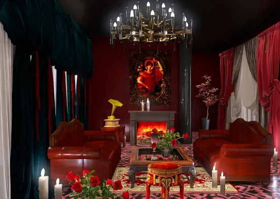 # Vampire vibes. Визуализация дизайна