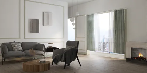 minimalist living room 