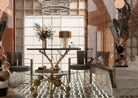Oro y Cristal Design Rendering