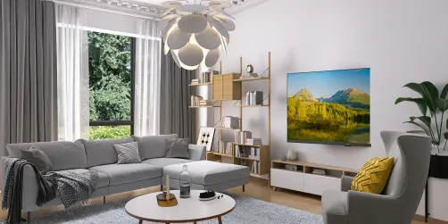 Scandinavian style living