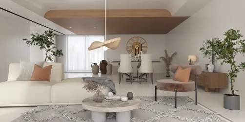 Natural living room 