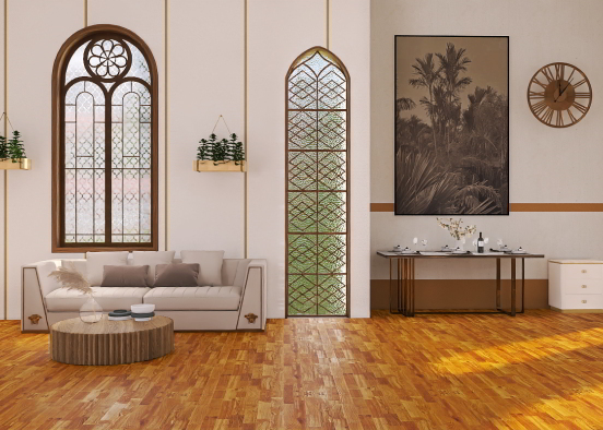 Oh no this is a bad living room. Design Rendering