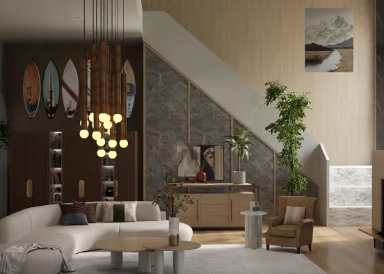 My Australian dream livingroom  Design Rendering