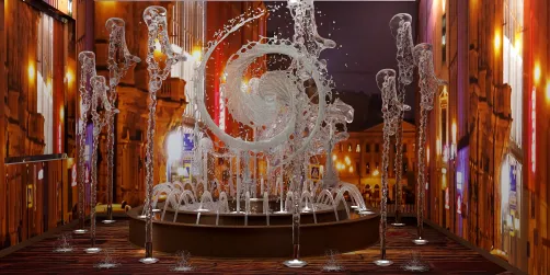 Water fountain arts