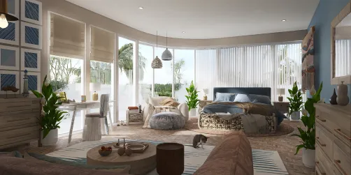 Coastal Boho Bedroom