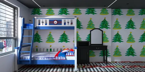 A 2 boy little room