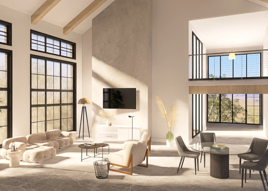 farmhouse living room 🌾 Design Rendering