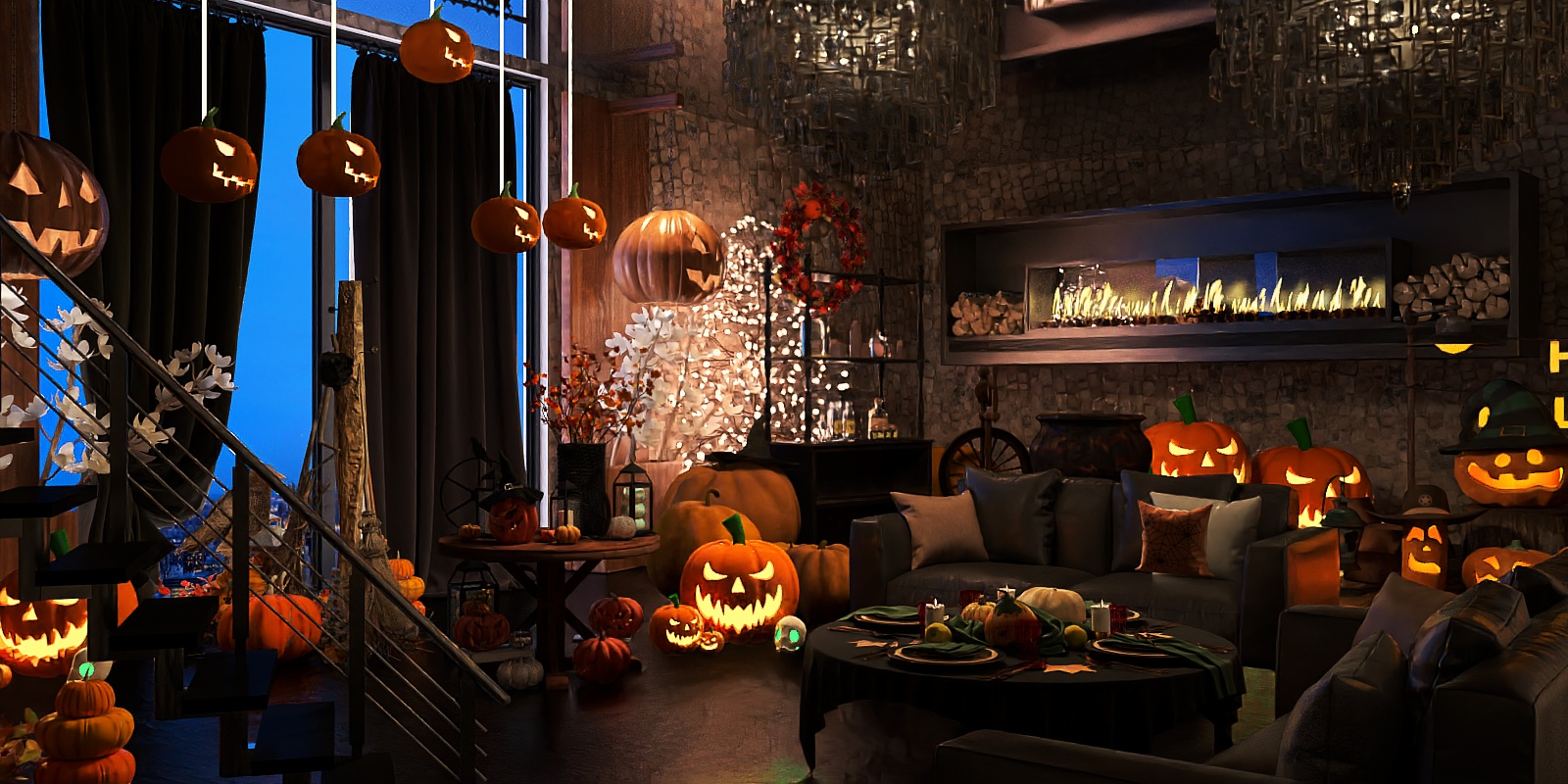 A Hauntingly Chic Halloween 🎃 