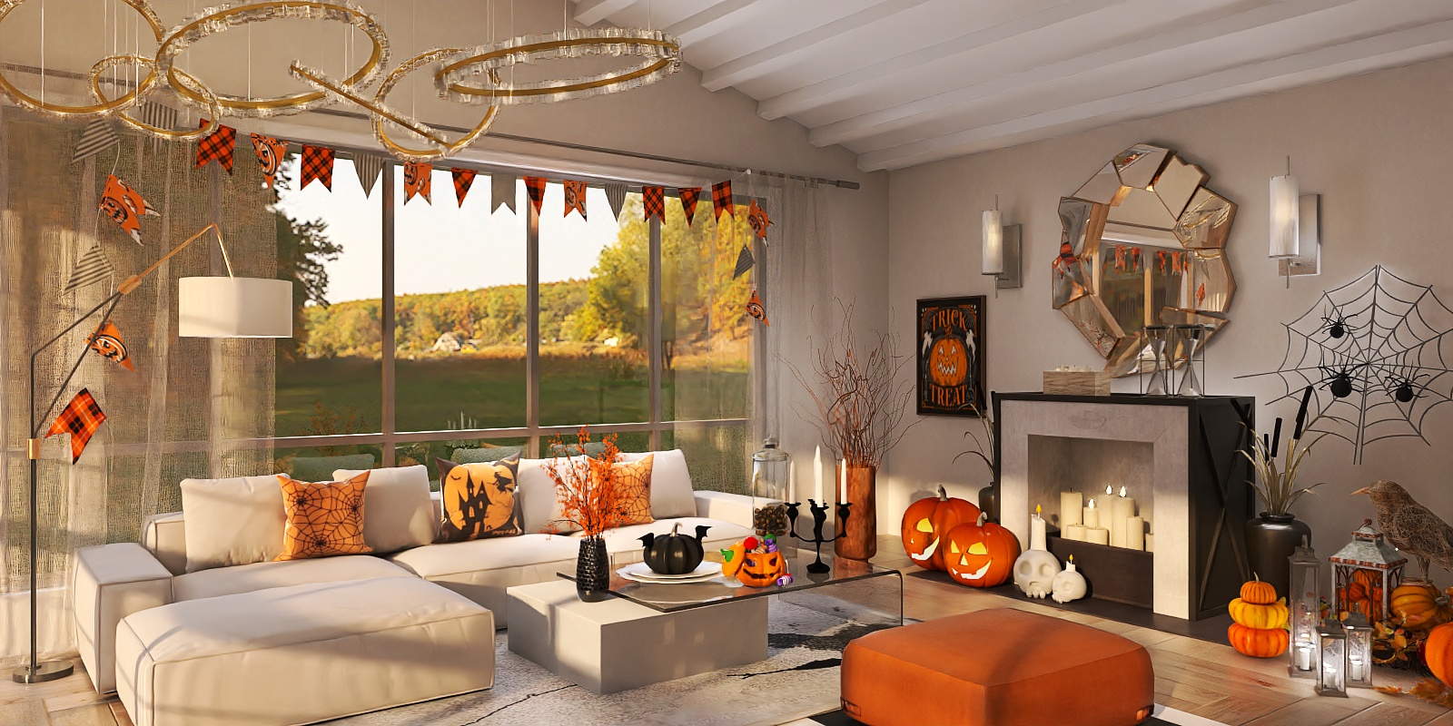 Modern Halloween app