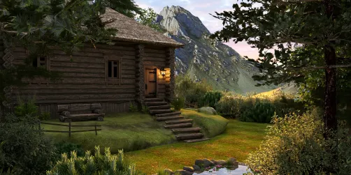 House in the mountains 🏔️ 