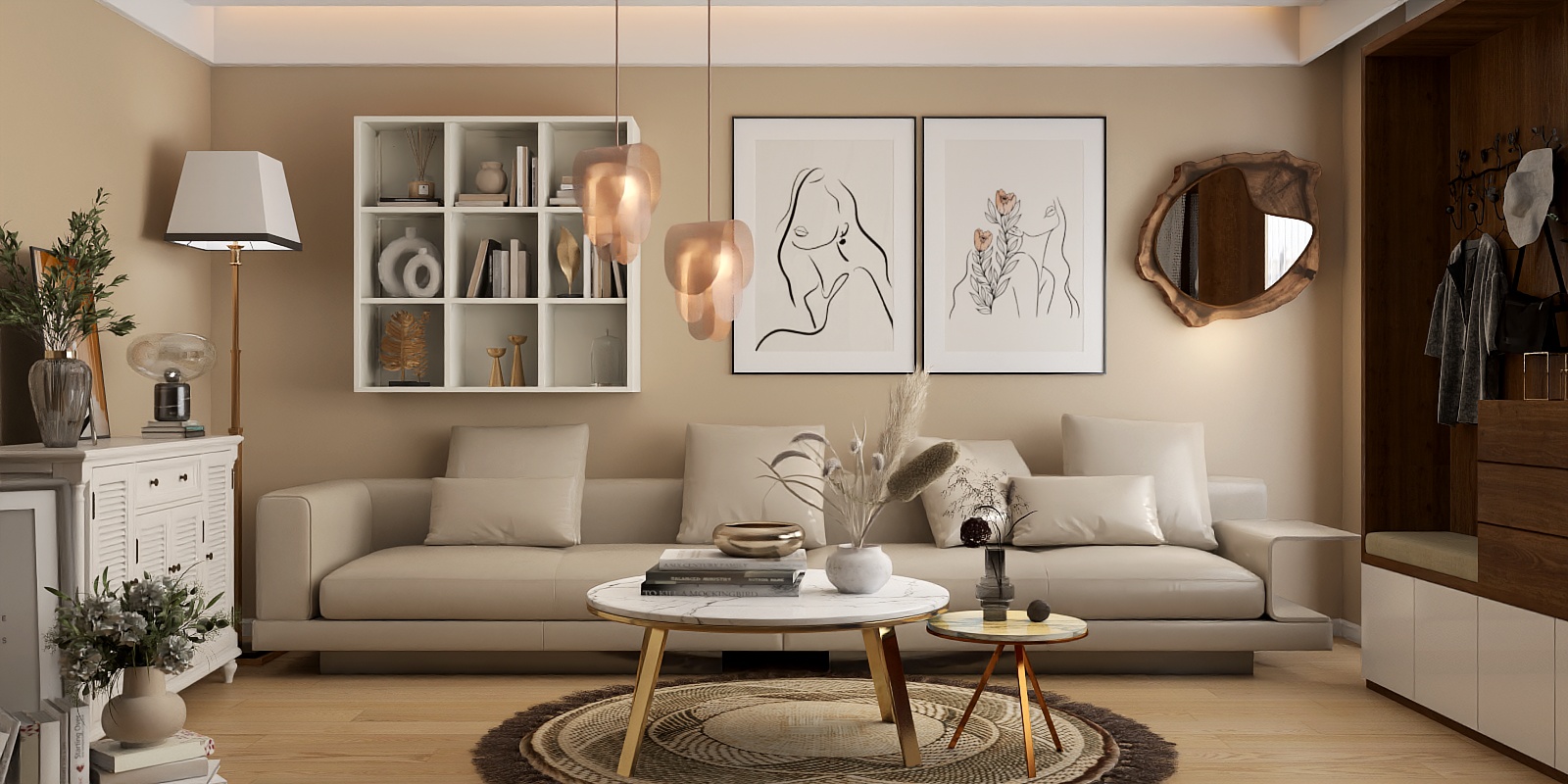 Spanish style living room idea 💡