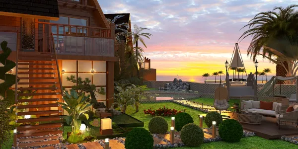 Serene Sunset Retreat