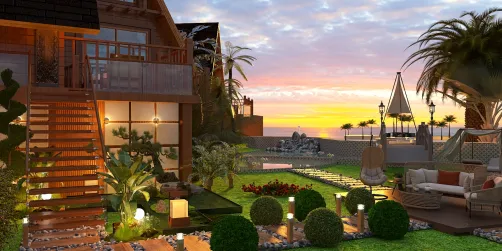 Serene Sunset Retreat