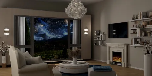 Starlight on the Mountainside