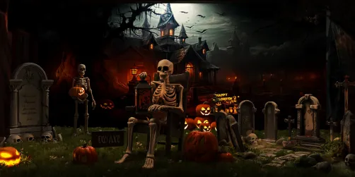 A Haunting Skeleton 💀 