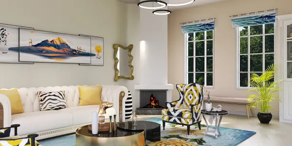 Professional interior design created with Homestyler 3D design software