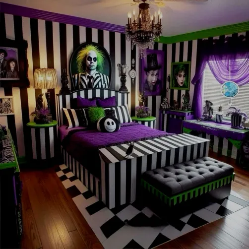 Bettlejuice Bedroom