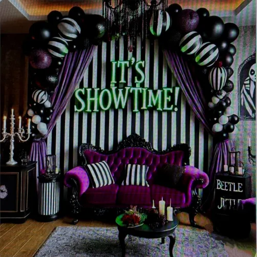 Beetlejuice Inspired Décor