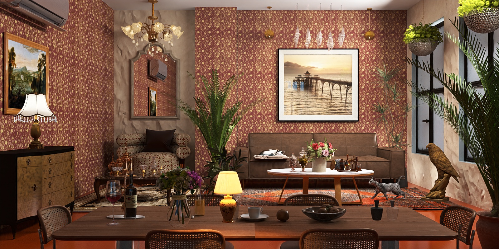 Under the Amber sky ✨🌻🌻🍷