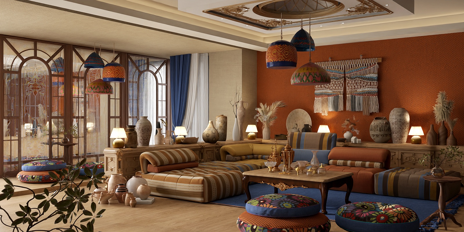 Oriental Turkish style