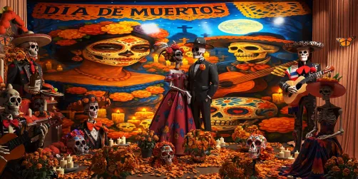 Día de muertos 🏵️💀