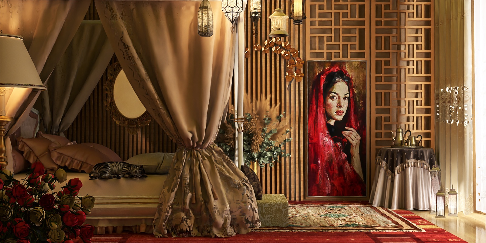 Turkish Bedroom: A Luxurious Retreat