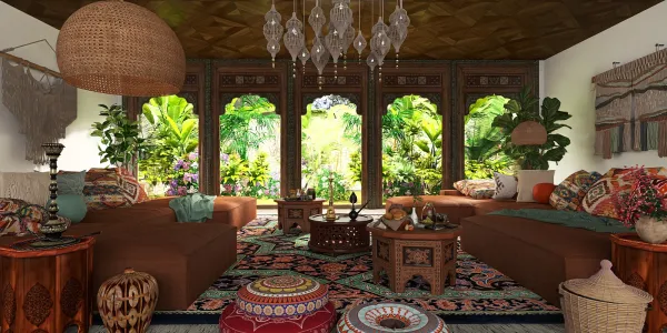 Professional interior design created with Homestyler 3D design software