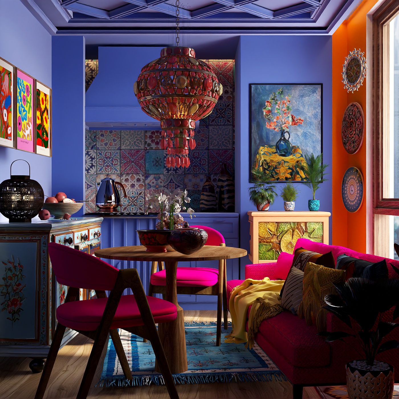 La belleza del inigmatico colorido turco