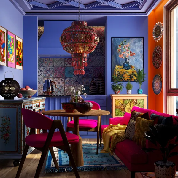 Professional interior design created with Homestyler 3D design software