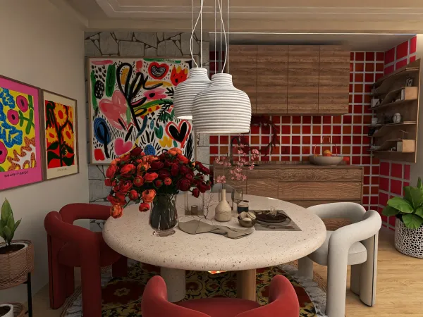 Professional interior design created with Homestyler 3D design software