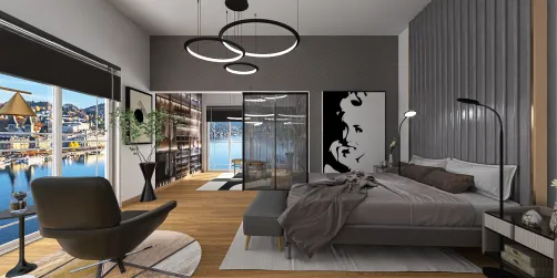 Habitación con vista y vestier