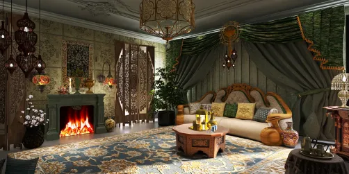 Гостиный зал в Турции