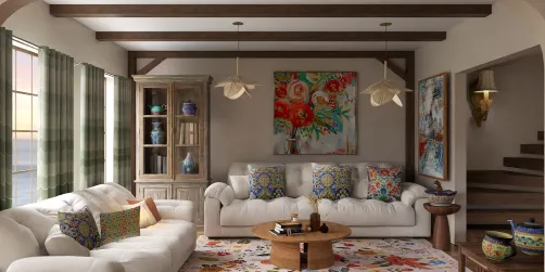 Professional interior design created with Homestyler 3D design software