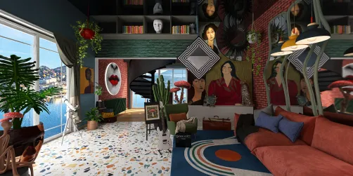 Professional interior design created with Homestyler 3D design software