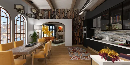 Professional interior design created with Homestyler 3D design software