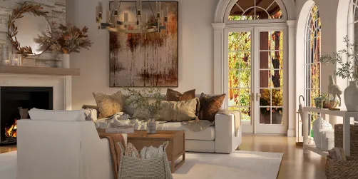 Autumn living room